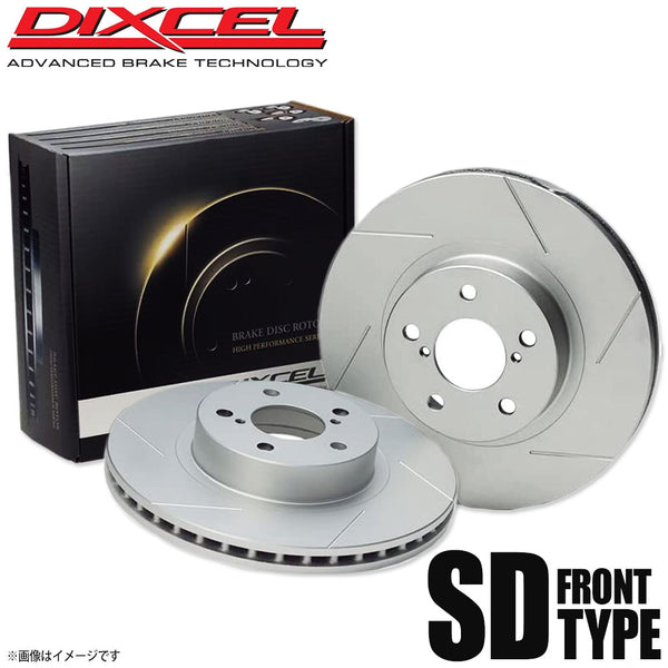 DIXCEL Brake Discs ROTOR type SD for JIMNY SIERRA JB74W