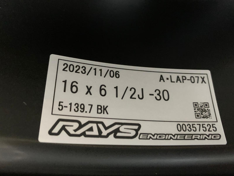 RAYS x GROW  16INCH A-LAP-07X FORGED RIM for SIERRA JB74W