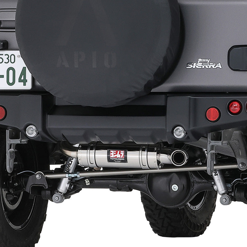 APIO x YOSHIMURA STEELS MUFFLER FOR JB74W CYCLON TACTICAL BUMPER