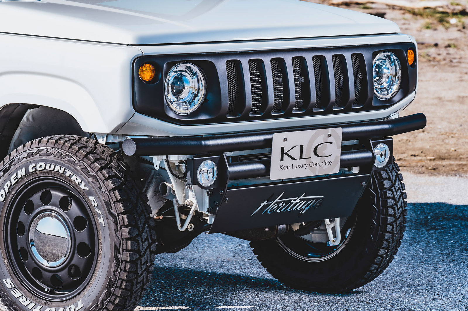 KLC - TRADITIONAL BUMPER 74 FRONT BLACK – parts77
