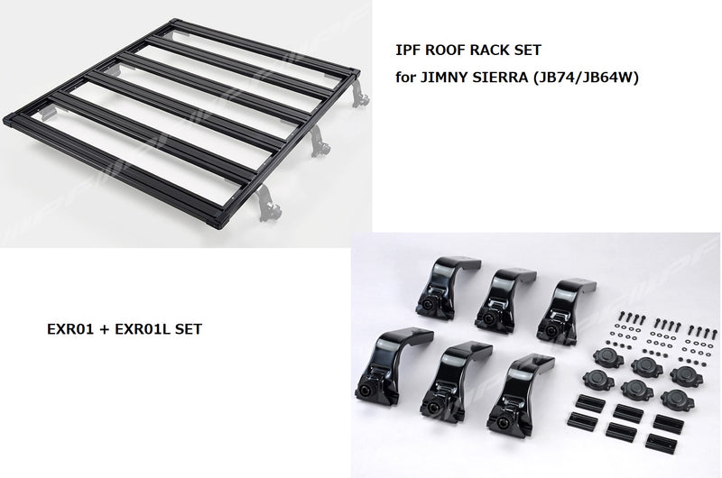 IPF EXP-Series Roof Rack Set  (Type A)